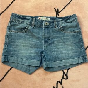 Levi's Women's Light Blue Jean Shorts